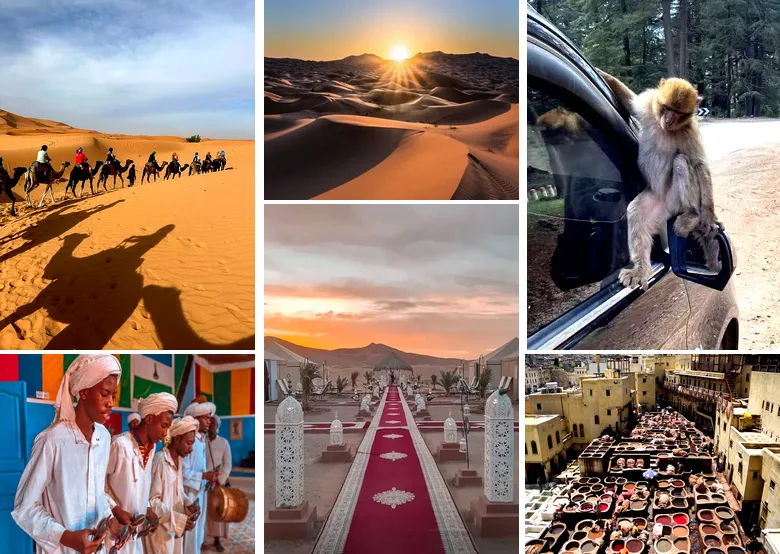 4 Days from Fes to Merzouga Morocco Desert Tour Itinerary