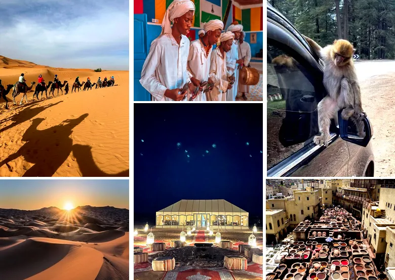 Morocco Desert tour from Fes to Merzouga 5-Day itinerary