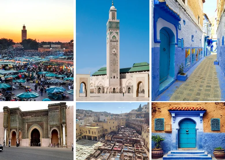 6 days Tour from Marrakech to Chefchaouen North Morocco